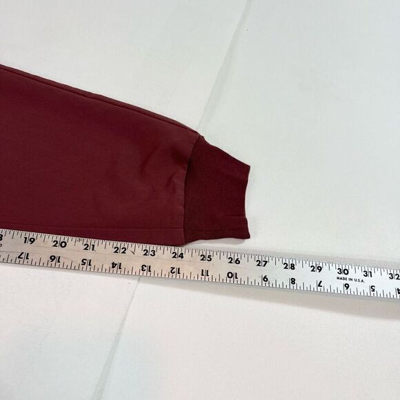 FIGS Pants Womens Small Burgundy Technical Collection Scrub Nurse Jogger - Picture 4 of 11